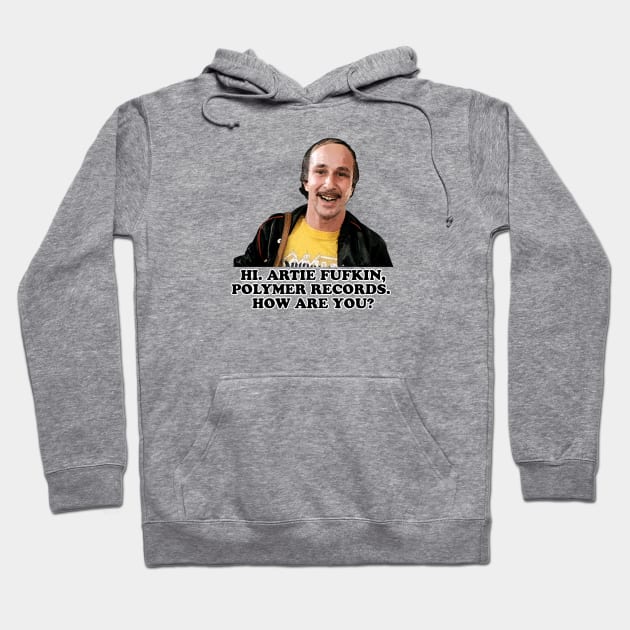 Artie Fufkin Hoodie by BigOrangeShirtShop